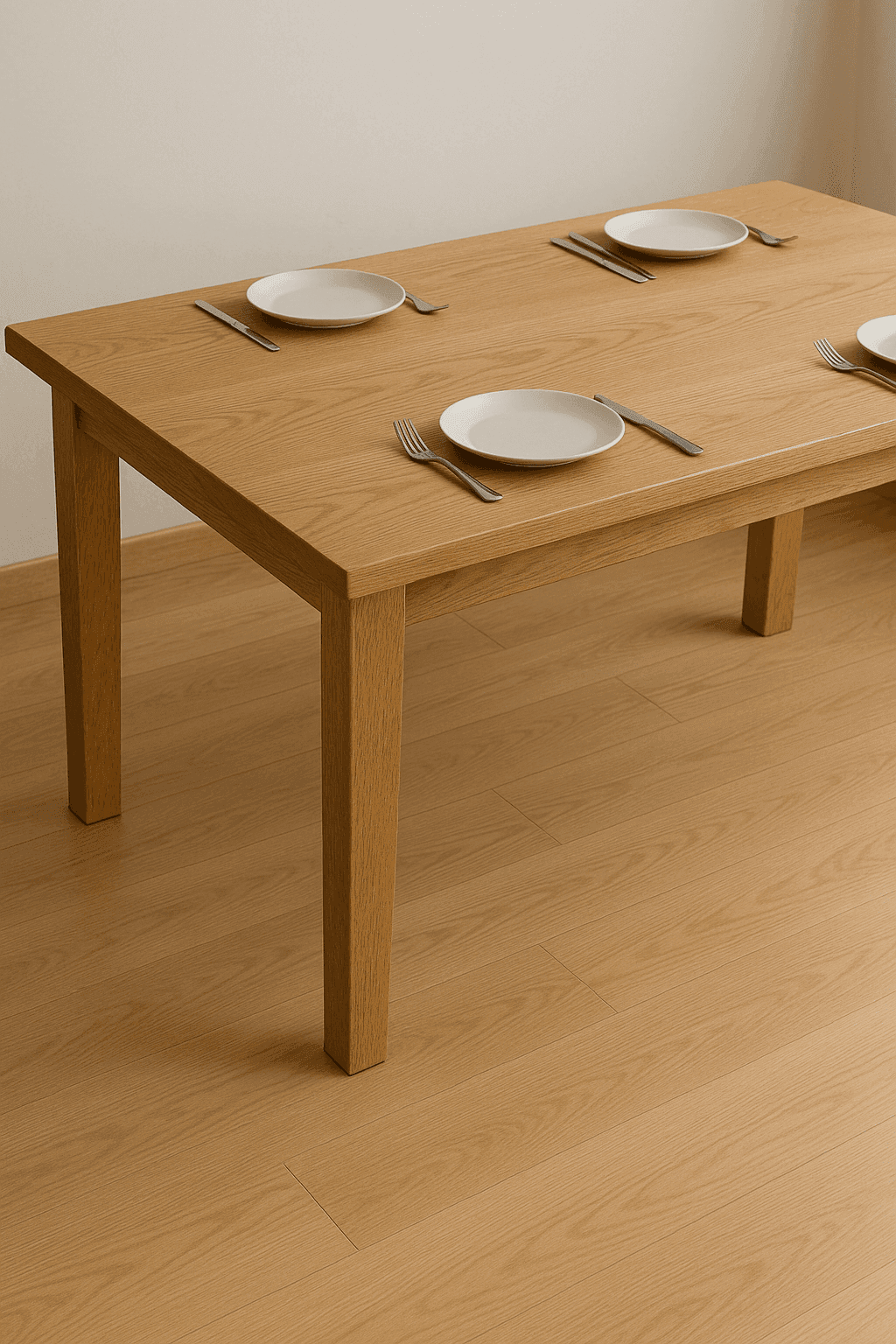 Solid Oak Dining Table